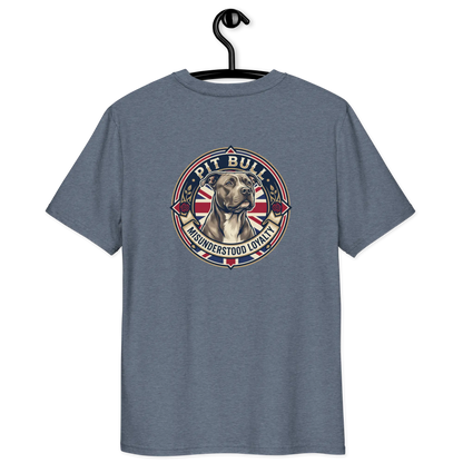 Pitbull Dog Badge – Bio-T-Shirt | bullogh