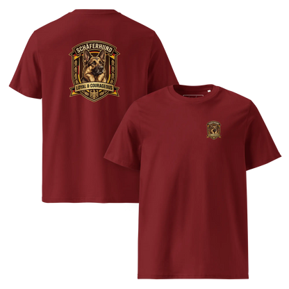 Deutscher Schäferhund Dog Badge – Bio-T-Shirt | bullogh
