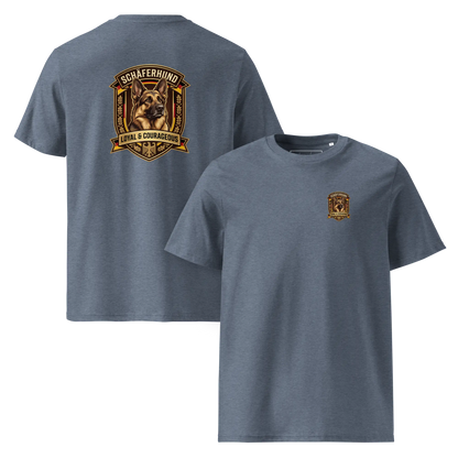 Deutscher Schäferhund Dog Badge – Bio-T-Shirt | bullogh