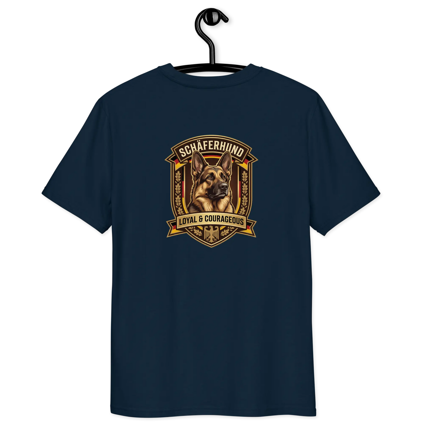 Deutscher Schäferhund Dog Badge – Bio-T-Shirt | bullogh