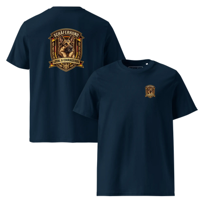 Deutscher Schäferhund Dog Badge – Bio-T-Shirt | bullogh