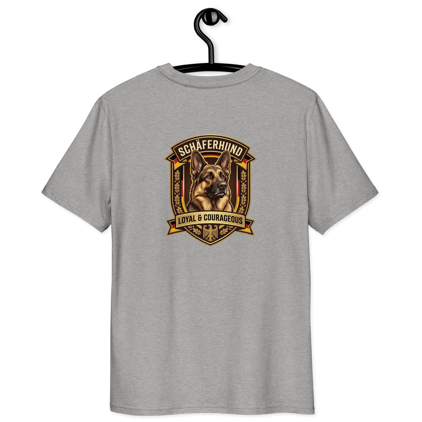 Deutscher Schäferhund Dog Badge – Bio-T-Shirt | bullogh