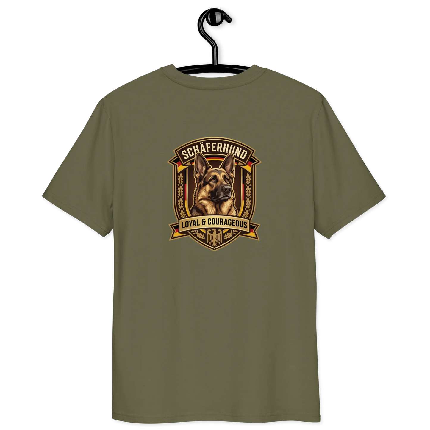 Deutscher Schäferhund Dog Badge – Bio-T-Shirt | bullogh