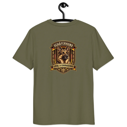 Deutscher Schäferhund Dog Badge – Bio-T-Shirt | bullogh