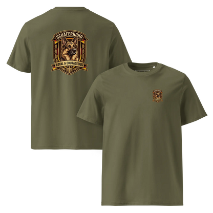 Deutscher Schäferhund Dog Badge – Bio-T-Shirt | bullogh