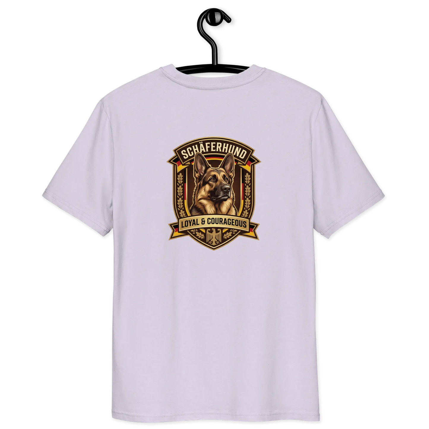 Deutscher Schäferhund Dog Badge – Bio-T-Shirt | bullogh