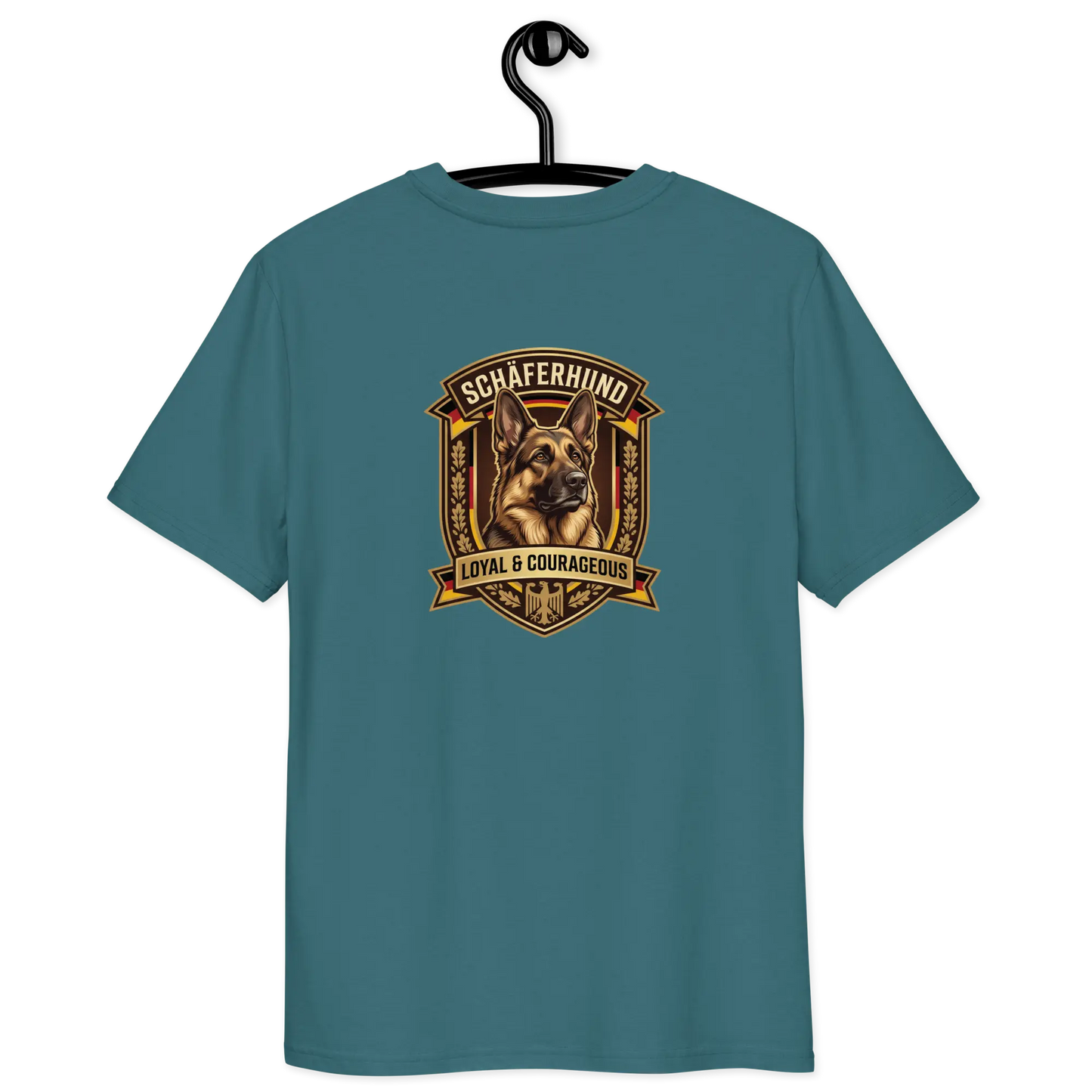 Deutscher Schäferhund Dog Badge – Bio-T-Shirt | bullogh