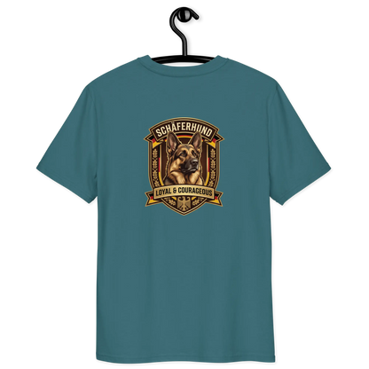 Deutscher Schäferhund Dog Badge – Bio-T-Shirt | bullogh