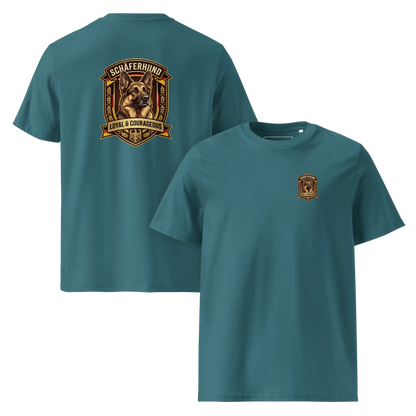 Deutscher Schäferhund Dog Badge – Bio-T-Shirt | bullogh