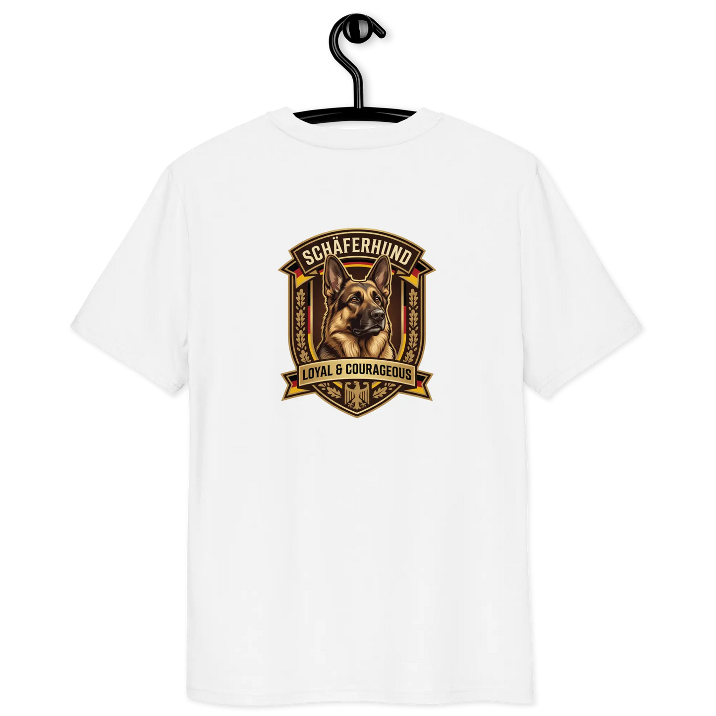 Deutscher Schäferhund Dog Badge – Bio-T-Shirt | bullogh