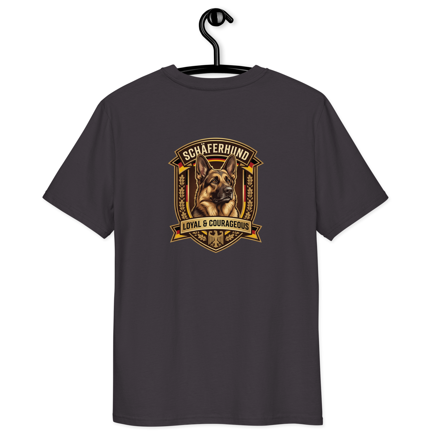 Deutscher Schäferhund Dog Badge – Bio-T-Shirt | bullogh