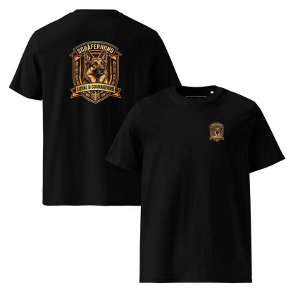 Deutscher Schäferhund Dog Badge – Bio-T-Shirt | bullogh