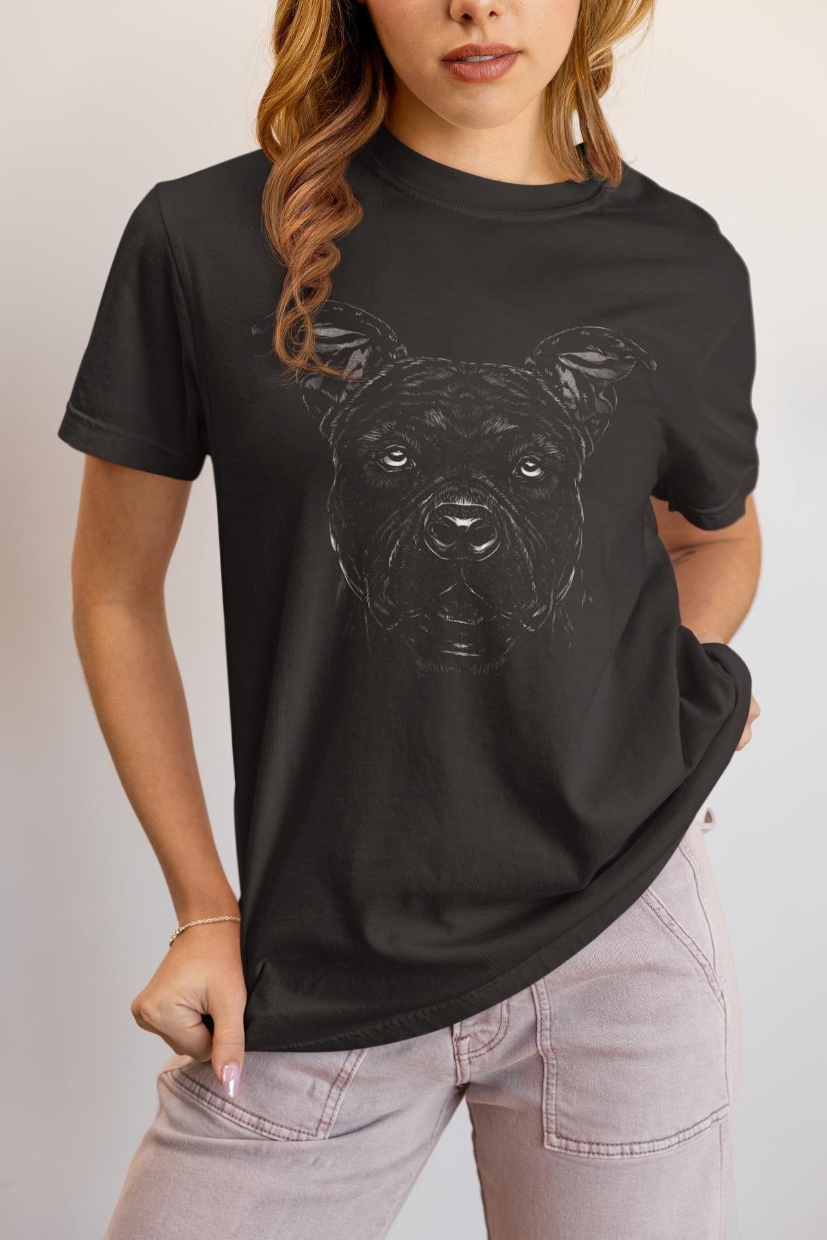 Staffordshire Terrier Bio-T-Shirt 🐾 Nachhaltig & mit Herz