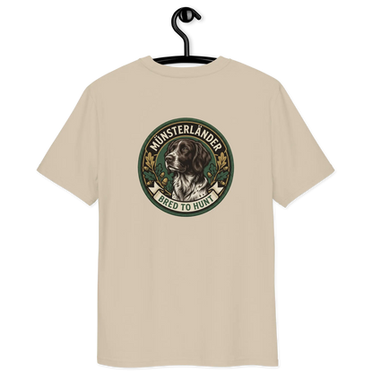 Münsterländer Dog Badge – Bio-T-Shirt | bullogh
