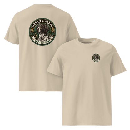 Münsterländer Dog Badge – Bio-T-Shirt | bullogh