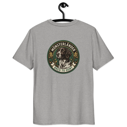 Münsterländer Dog Badge – Bio-T-Shirt | bullogh