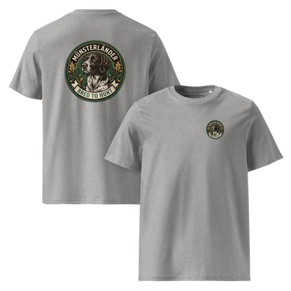 Münsterländer Dog Badge – Bio-T-Shirt | bullogh