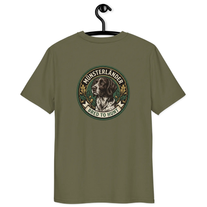 Münsterländer Dog Badge – Bio-T-Shirt | bullogh