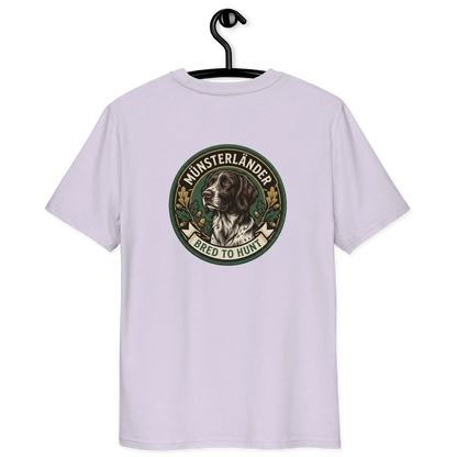 Münsterländer Dog Badge – Bio-T-Shirt | bullogh