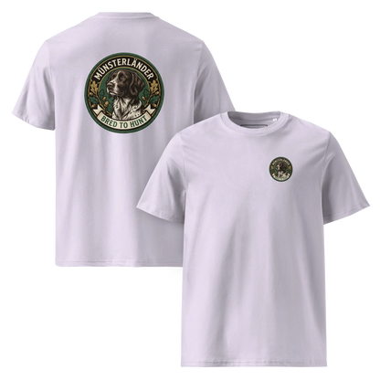 Münsterländer Dog Badge – Bio-T-Shirt | bullogh