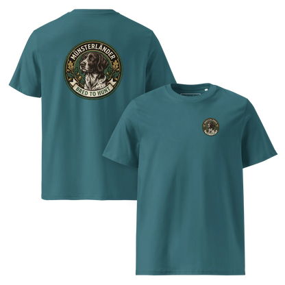 Münsterländer Dog Badge – Bio-T-Shirt | bullogh