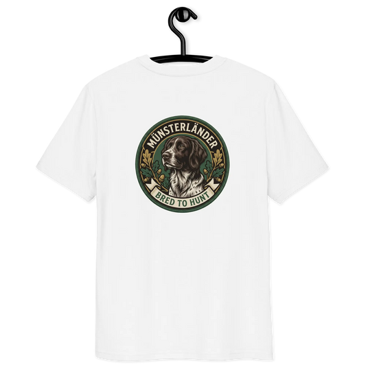 Münsterländer Dog Badge – Bio-T-Shirt | bullogh