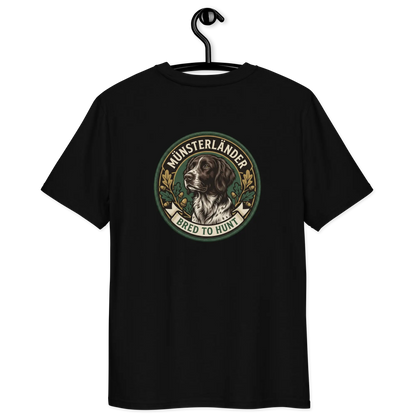 Münsterländer Dog Badge – Bio-T-Shirt | bullogh