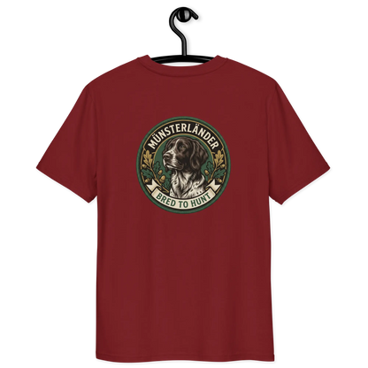 Münsterländer Dog Badge – Bio-T-Shirt | bullogh
