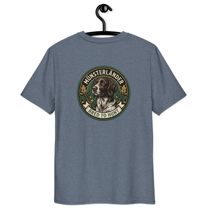 Münsterländer Dog Badge – Bio-T-Shirt | bullogh