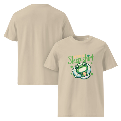 Offizielles Schlafshirt Frosch – Bio-Baumwolle für Langschläfer