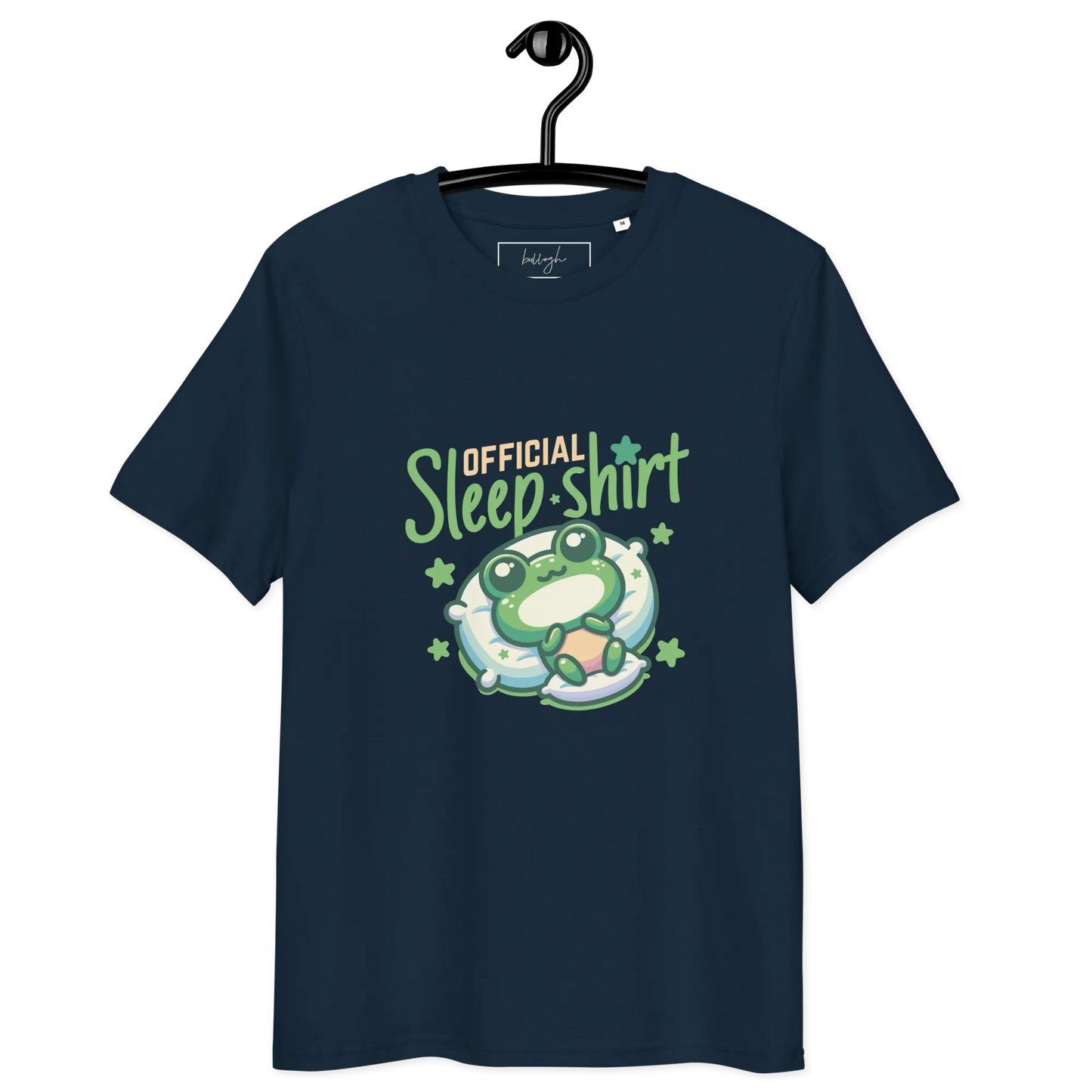 Offizielles Schlafshirt Frosch – Bio-Baumwolle für Langschläfer