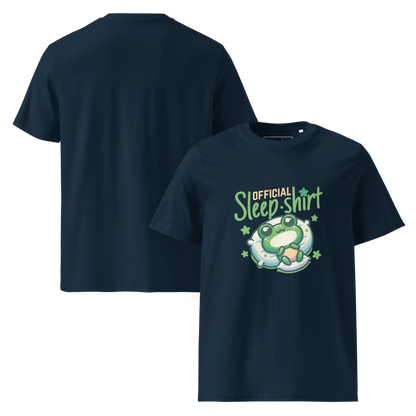 Offizielles Schlafshirt Frosch – Bio-Baumwolle für Langschläfer