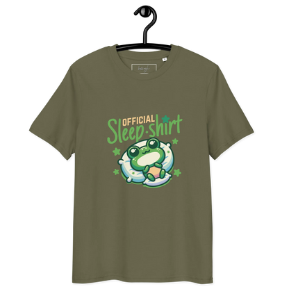 Offizielles Schlafshirt Frosch – Bio-Baumwolle für Langschläfer