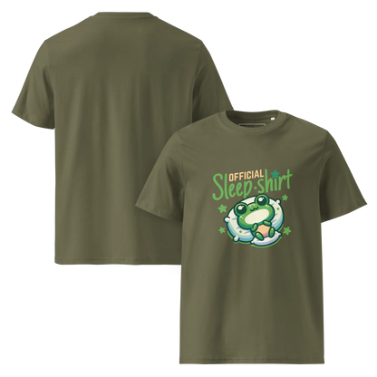 Offizielles Schlafshirt Frosch – Bio-Baumwolle für Langschläfer