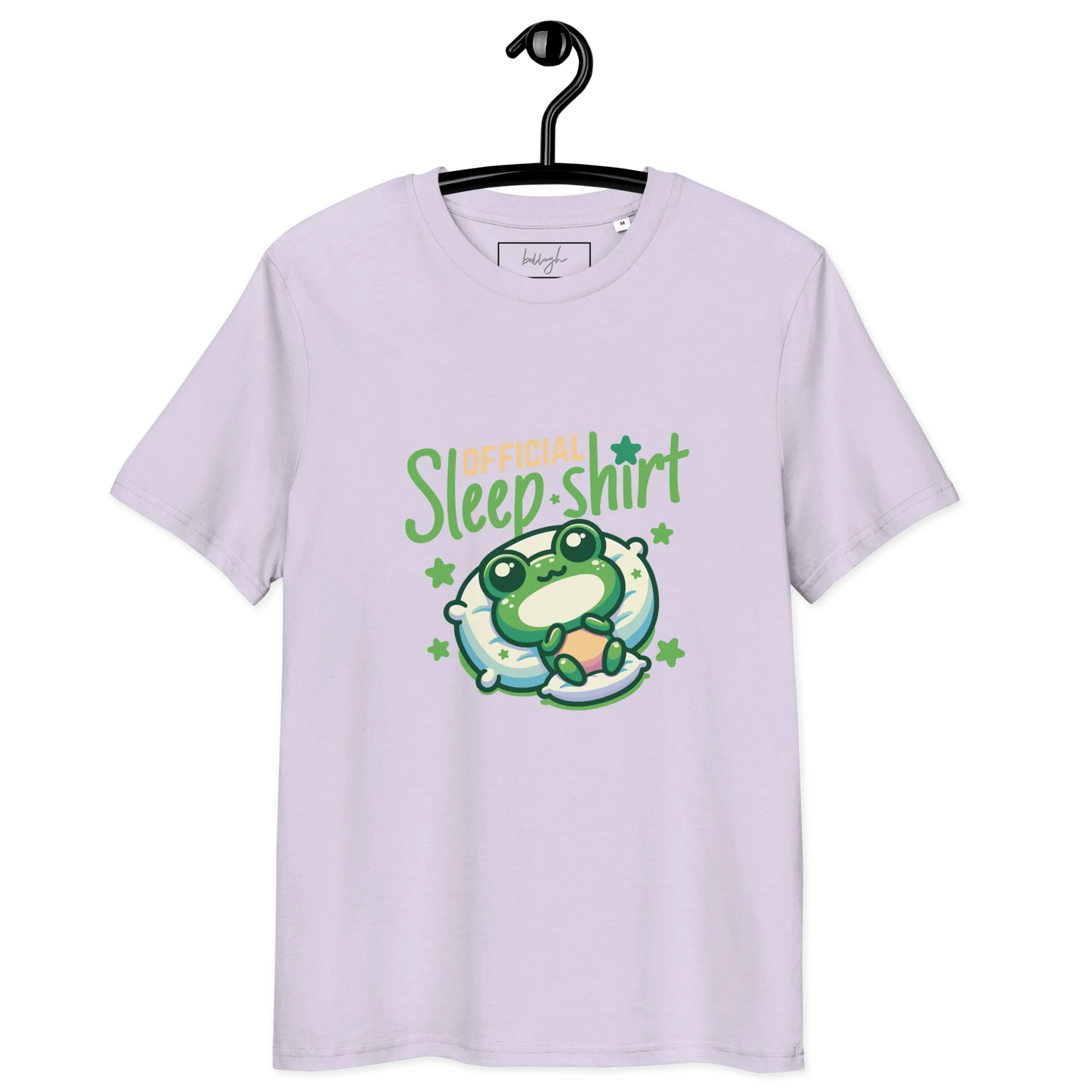 Offizielles Schlafshirt Frosch – Bio-Baumwolle für Langschläfer