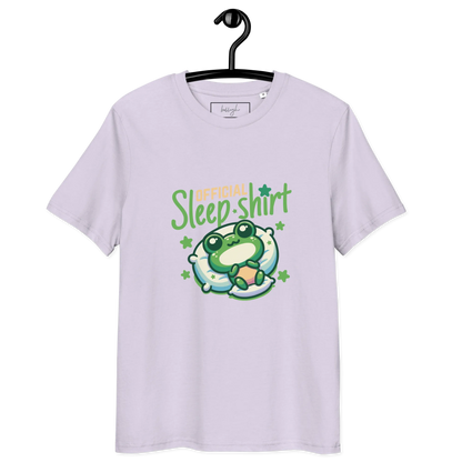 Offizielles Schlafshirt Frosch – Bio-Baumwolle für Langschläfer
