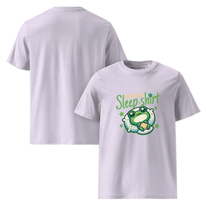 Offizielles Schlafshirt Frosch – Bio-Baumwolle für Langschläfer
