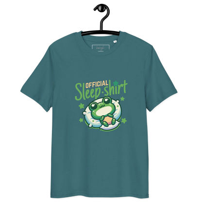 Offizielles Schlafshirt Frosch – Bio-Baumwolle für Langschläfer