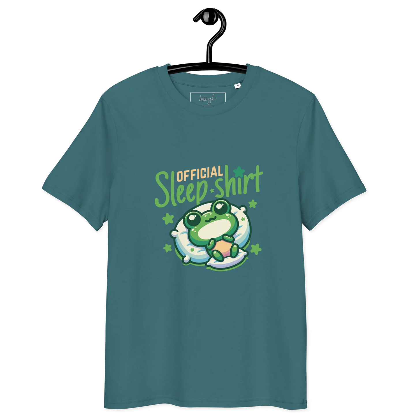 Offizielles Schlafshirt Frosch – Bio-Baumwolle für Langschläfer