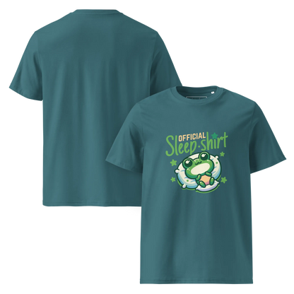 Offizielles Schlafshirt Frosch – Bio-Baumwolle für Langschläfer