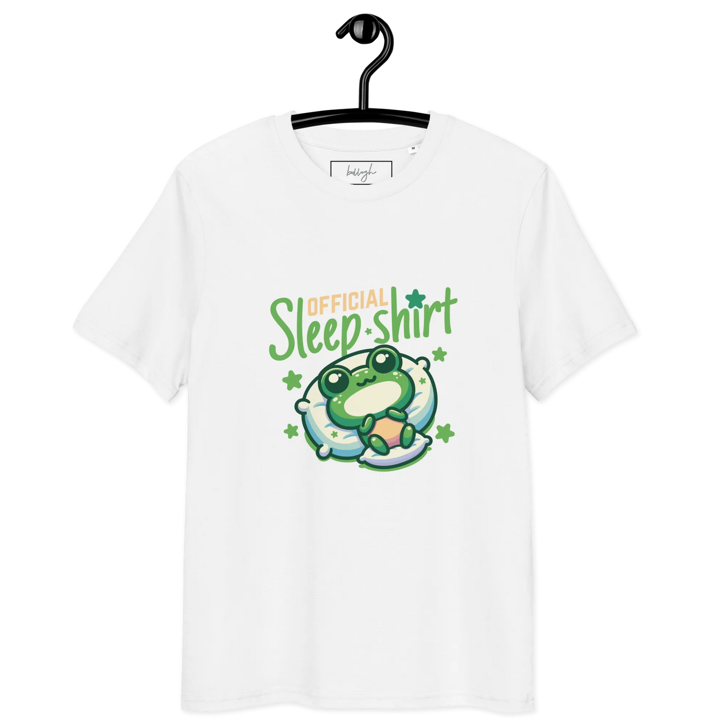 Offizielles Schlafshirt Frosch – Bio-Baumwolle für Langschläfer