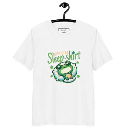Offizielles Schlafshirt Frosch – Bio-Baumwolle für Langschläfer