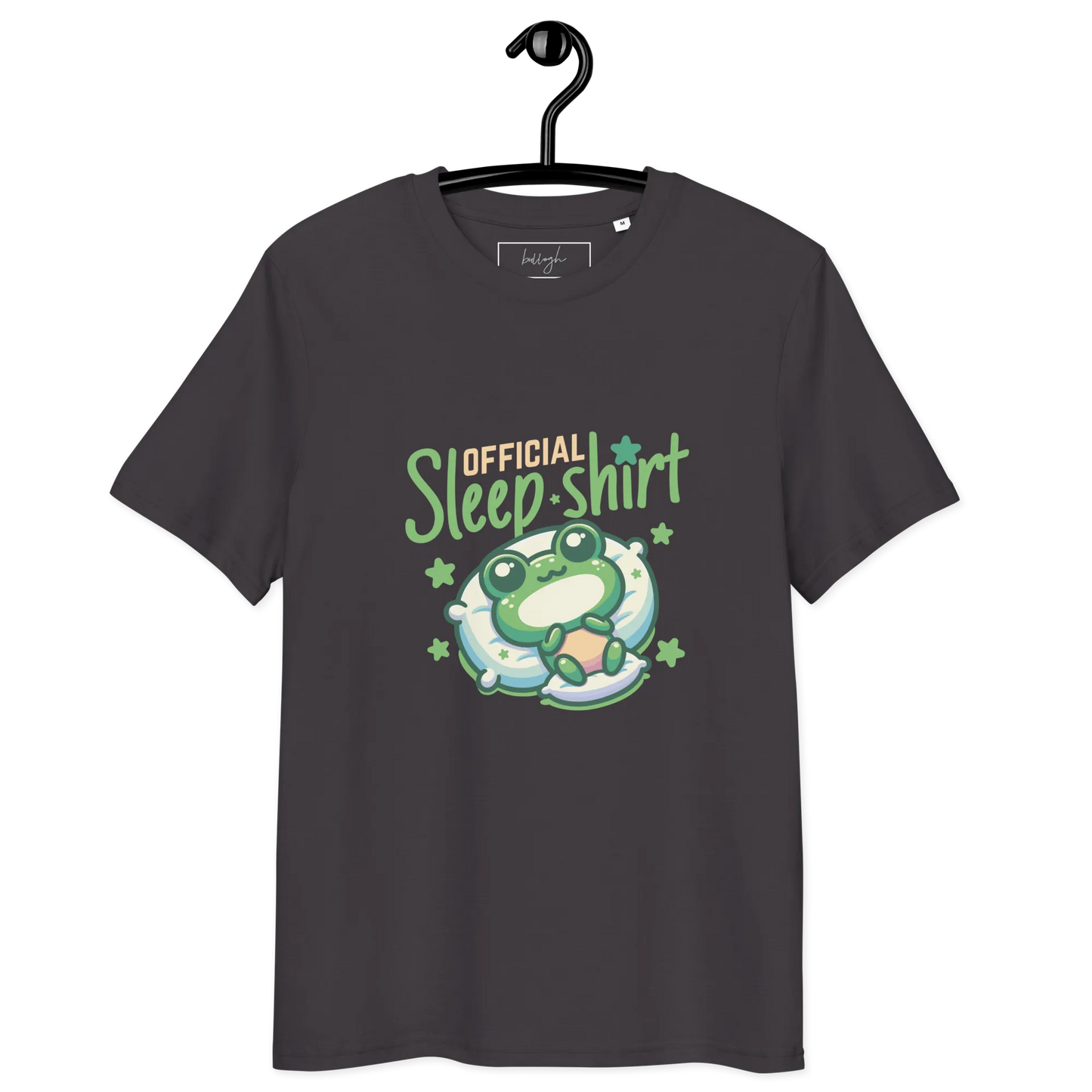 Offizielles Schlafshirt Frosch – Bio-Baumwolle für Langschläfer