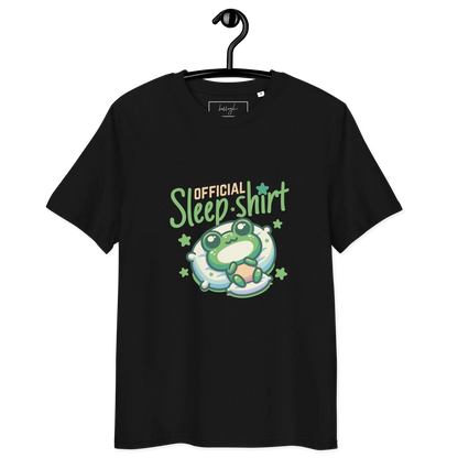 Offizielles Schlafshirt Frosch – Bio-Baumwolle für Langschläfer