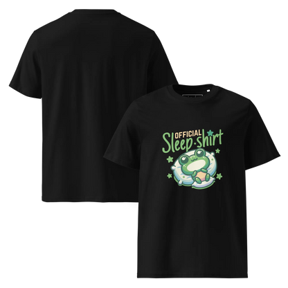 Offizielles Schlafshirt Frosch – Bio-Baumwolle für Langschläfer