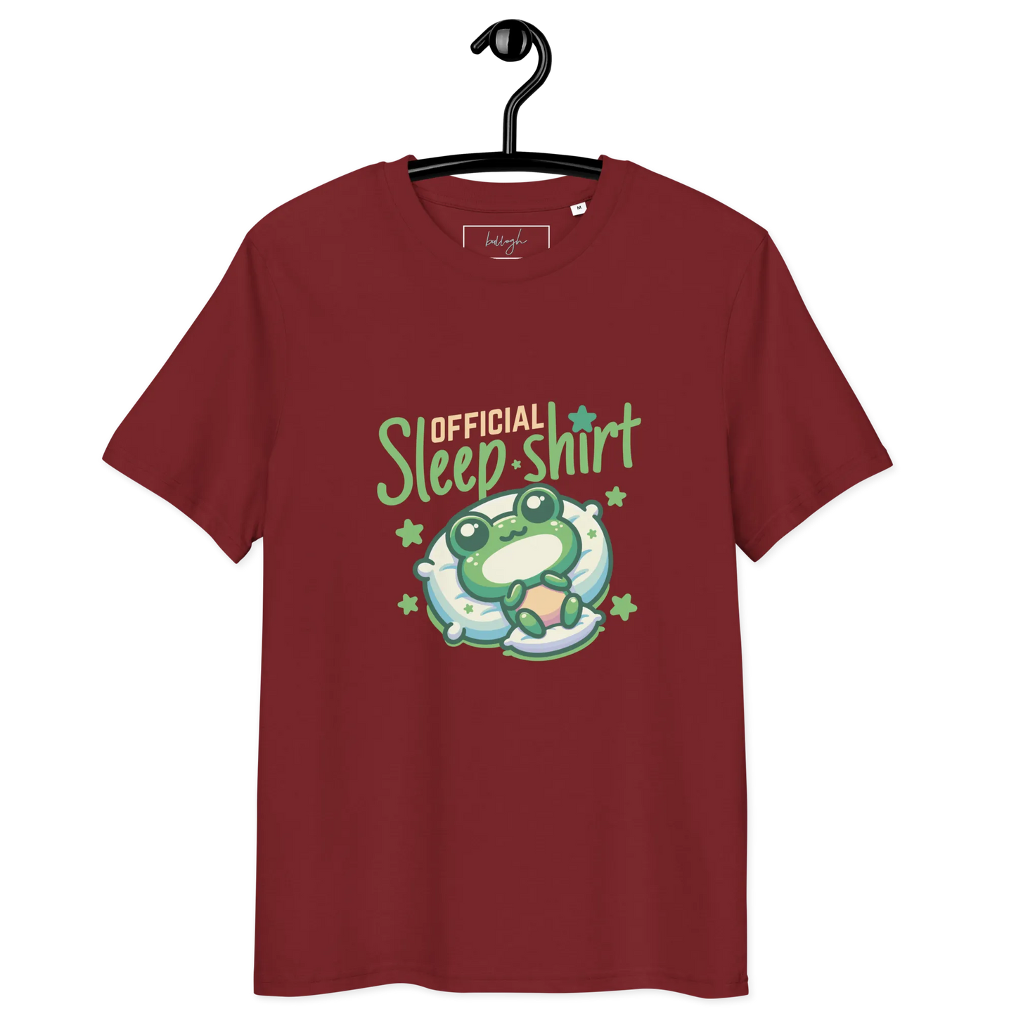 Offizielles Schlafshirt Frosch – Bio-Baumwolle für Langschläfer