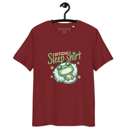 Offizielles Schlafshirt Frosch – Bio-Baumwolle für Langschläfer