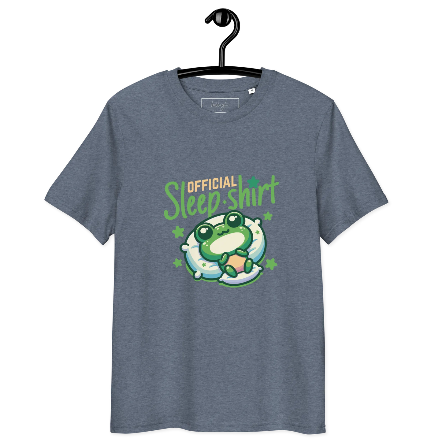 Offizielles Schlafshirt Frosch – Bio-Baumwolle für Langschläfer