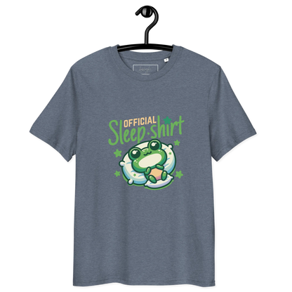Offizielles Schlafshirt Frosch – Bio-Baumwolle für Langschläfer