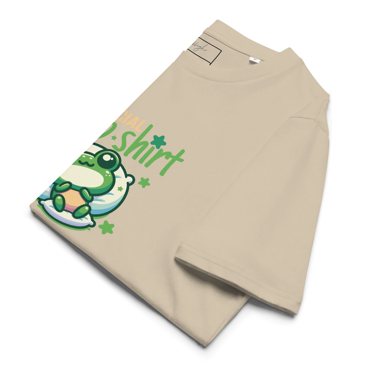 Offizielles Schlafshirt Frosch – Bio-Baumwolle für Langschläfer